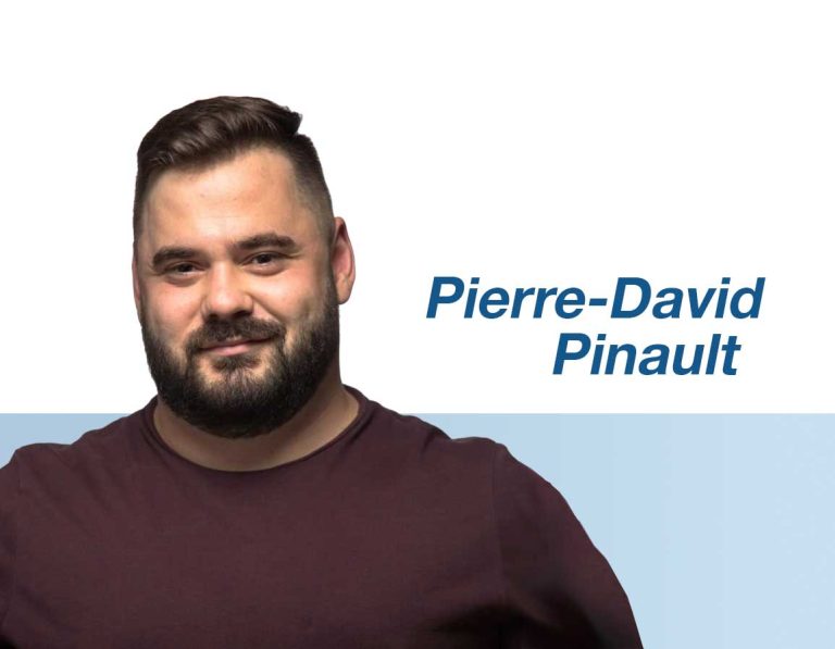 Pierre David Pinault, massothérapeute professionnel à la Clinique Physio Guindon à Dorval et Lachine